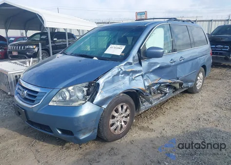 2010 Honda Odyssey Ex-L из США, поврежденный, VIN 5FNRL3H77AB063617